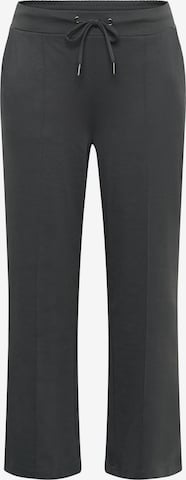 Pantalon KAFFE CURVE en gris : devant