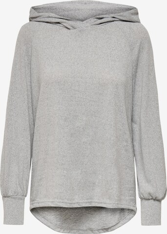 ONLY Sweatshirt 'Elcos Emma' in Grey: front