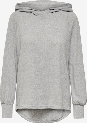 ONLY Sweatshirt 'Elcos Emma' in Grey: front