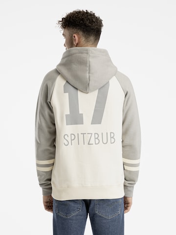 SPITZBUB Sweatshirt 'Kunibert-Otto' in Grau