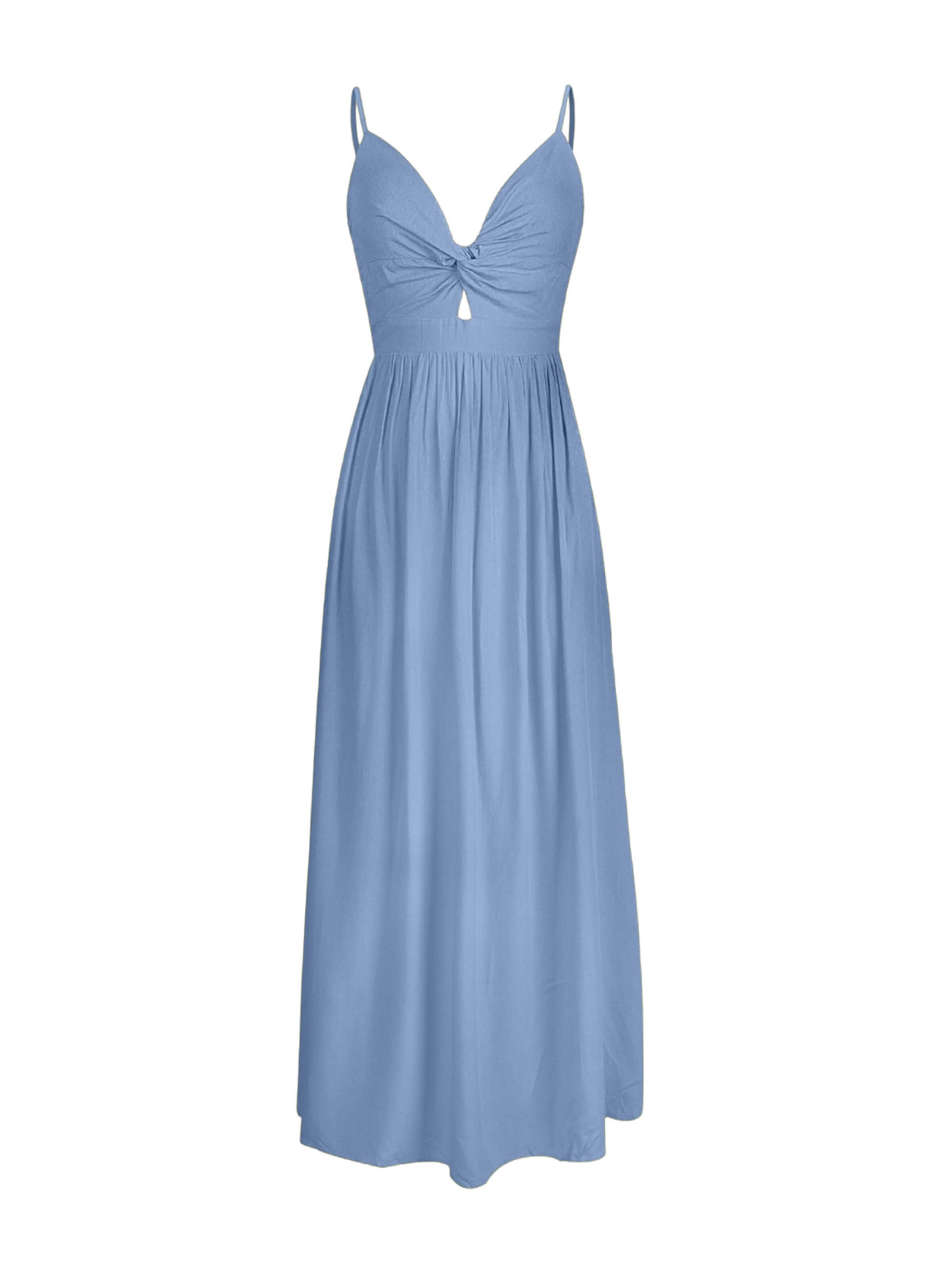 Cupshe Beach Dress in Blue: front