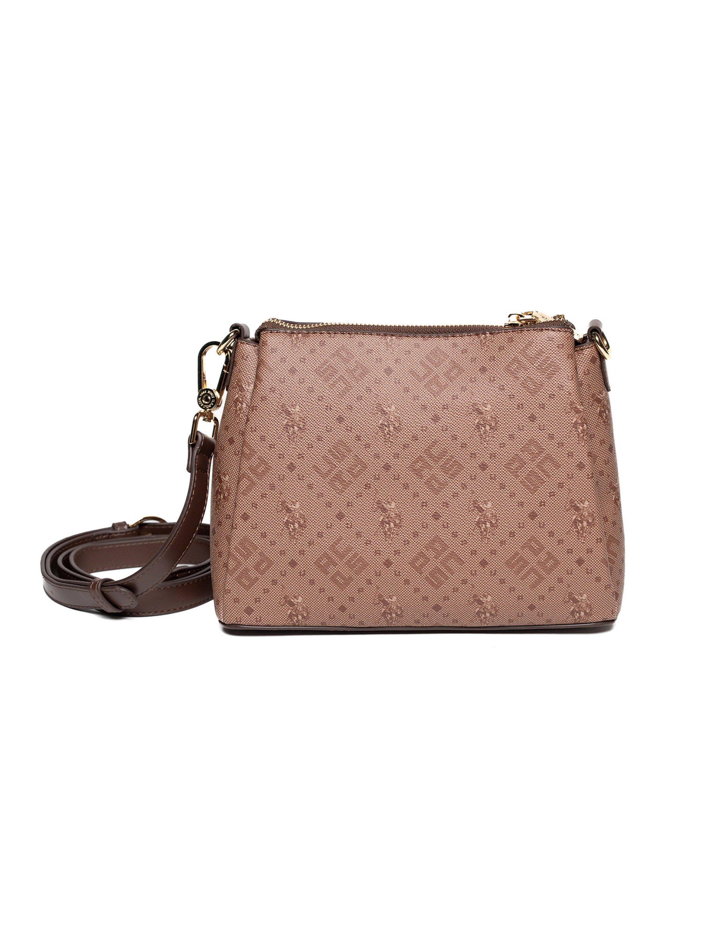 U.S. POLO ASSN. Schoudertas in Bruin