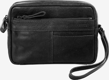 Poche ventrale Spikes & Sparrow en noir : devant