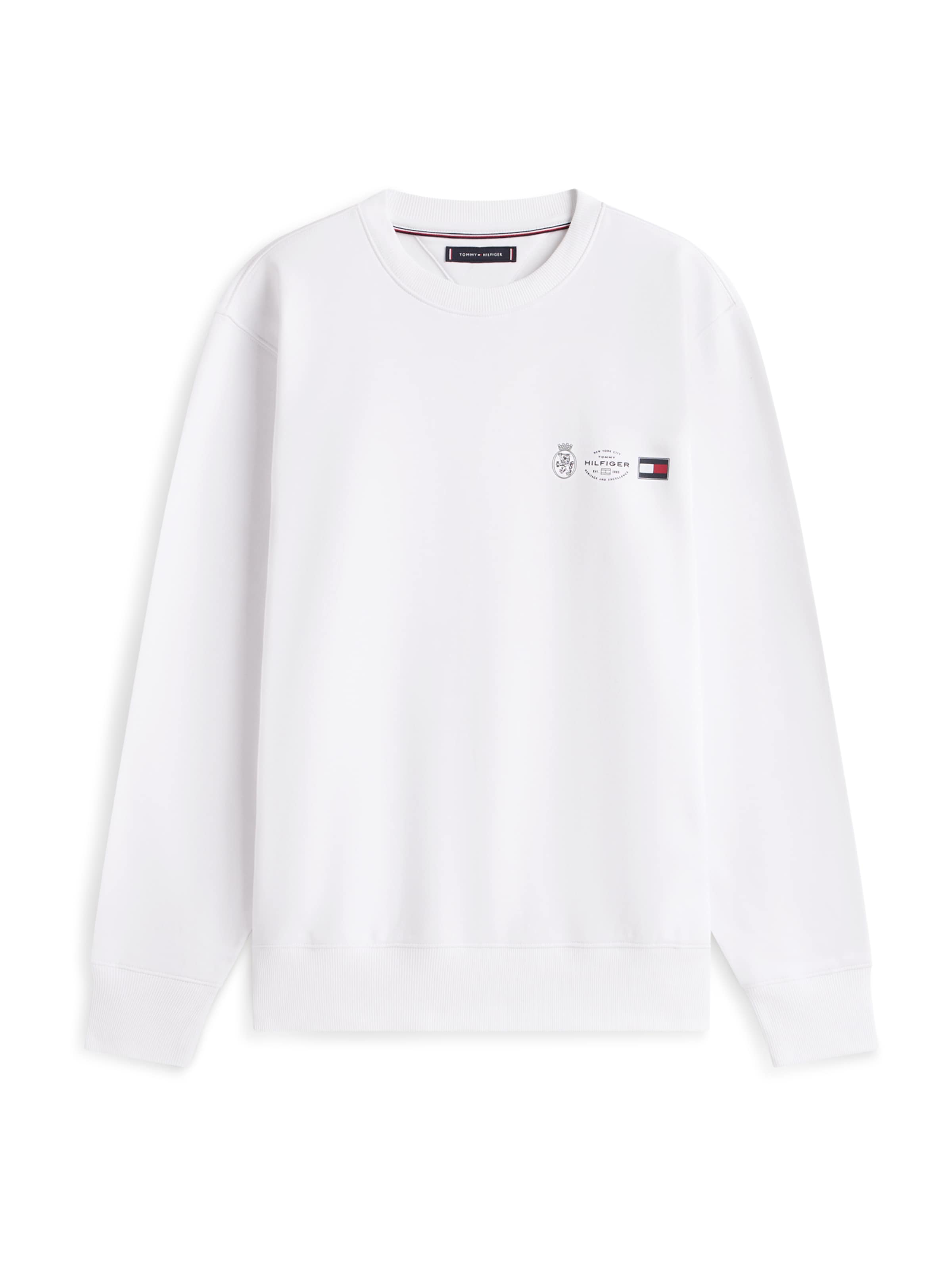 TOMMY HILFIGER Mikina - Biela: predná strana