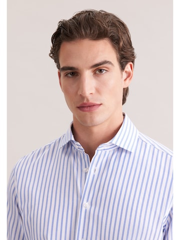 SEIDENSTICKER Regular fit Zakelijk overhemd 'Classic Essentials' in Blauw