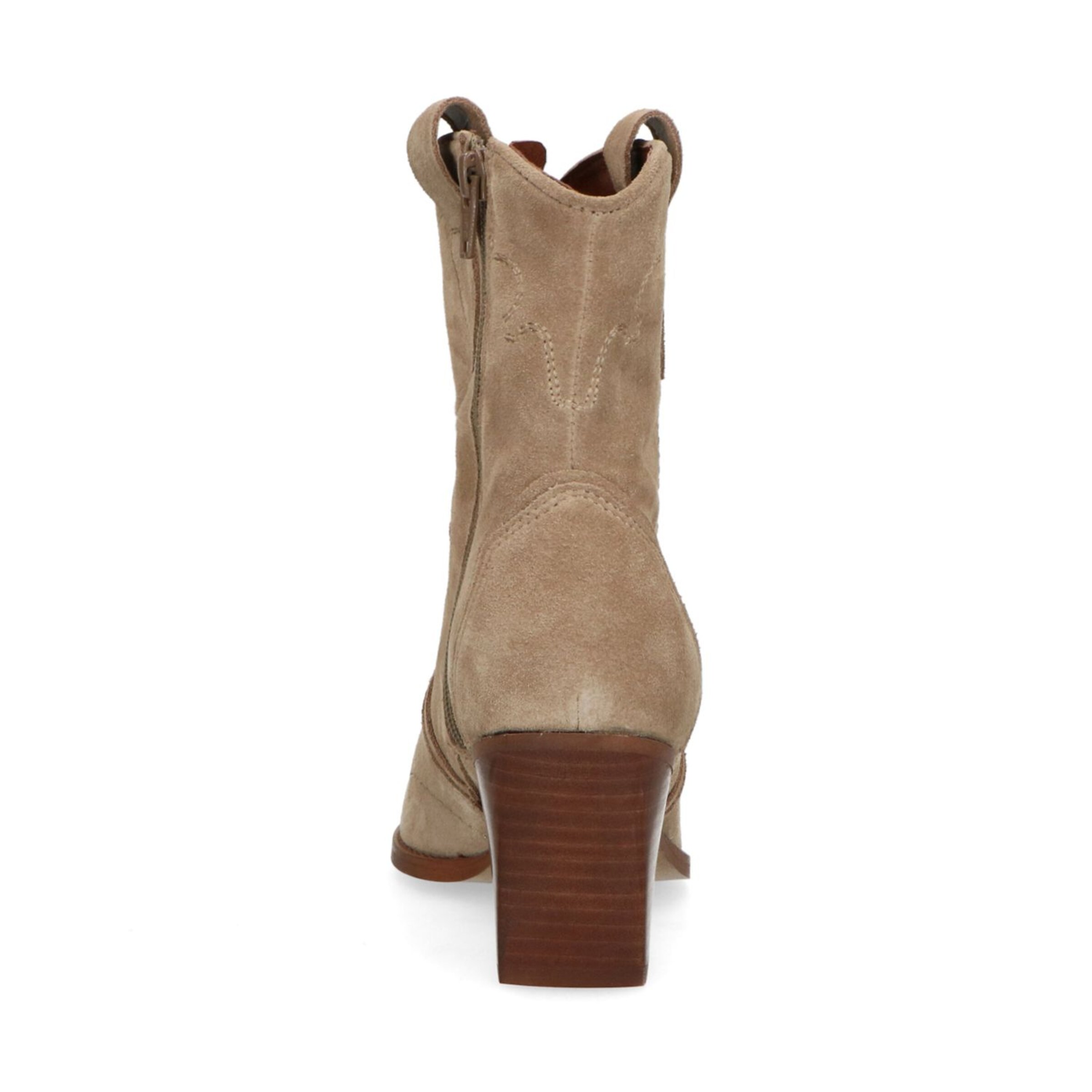 MANFIELD Cowboystiefel 'Niedrige' in Beige