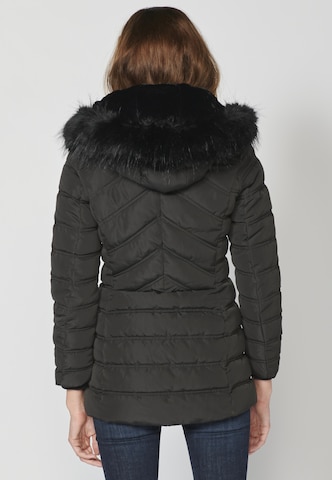 KOROSHI Winterparka in Schwarz