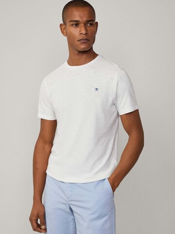 Hackett London T-Shirt in Weiß: Vorderseite