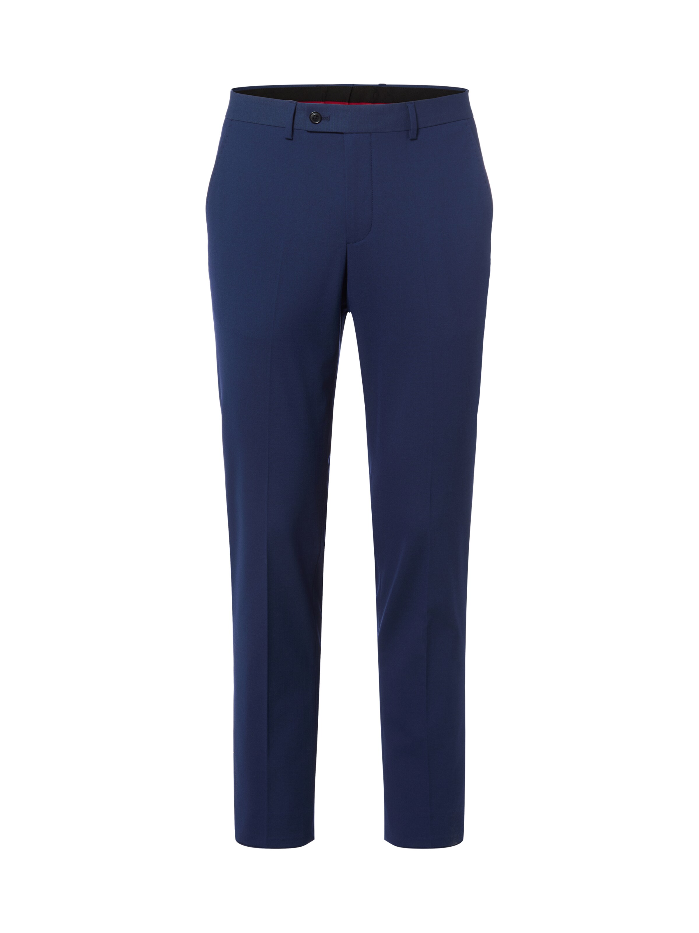 Pantalon à plis Finshley & Harding London en bleu : devant