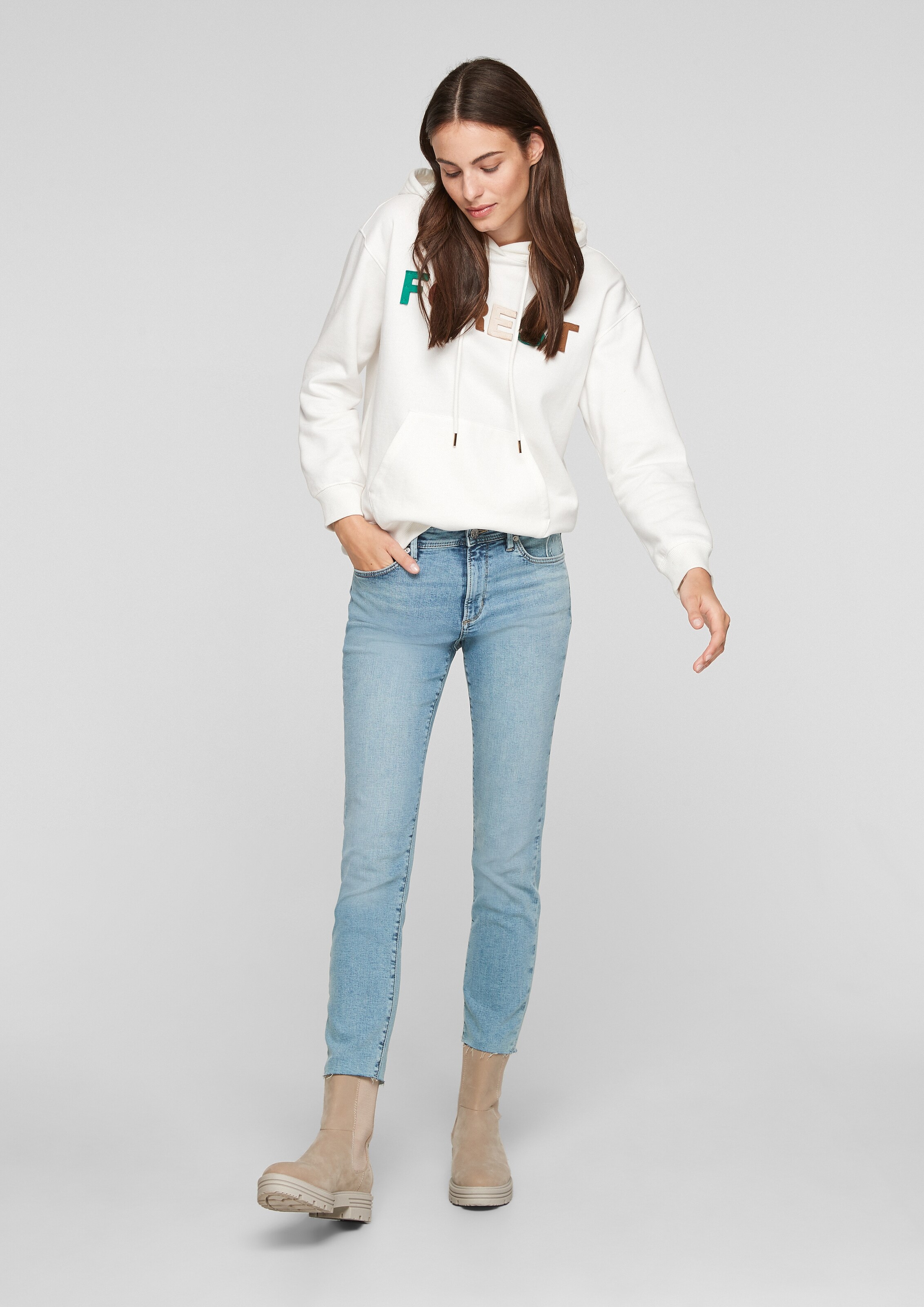 s.Oliver Jeans in Hellblau 