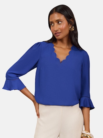 love & roses Blus i blå: framsida