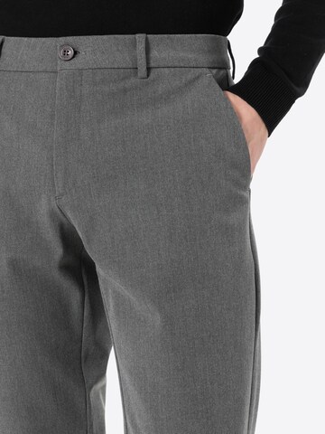 Casual Friday Slim fit Trousers 'Philip' in Grey