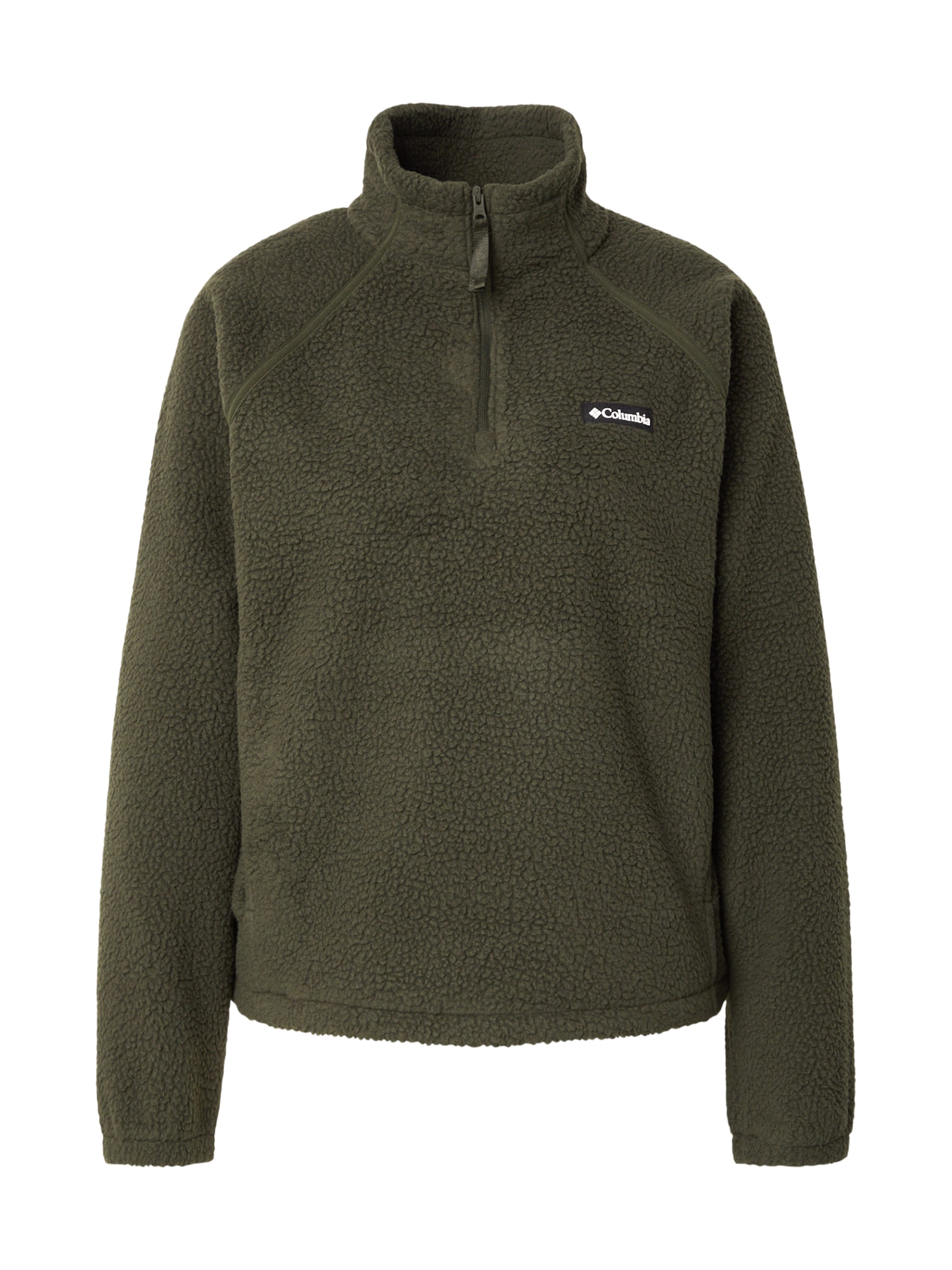 COLUMBIA Αθλητικό πουλόβερ 'Olive Spring' σε πράσινο: μπροστά