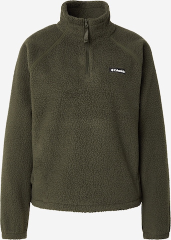 žalia COLUMBIA Sportinis megztinis 'Olive Spring': priekis