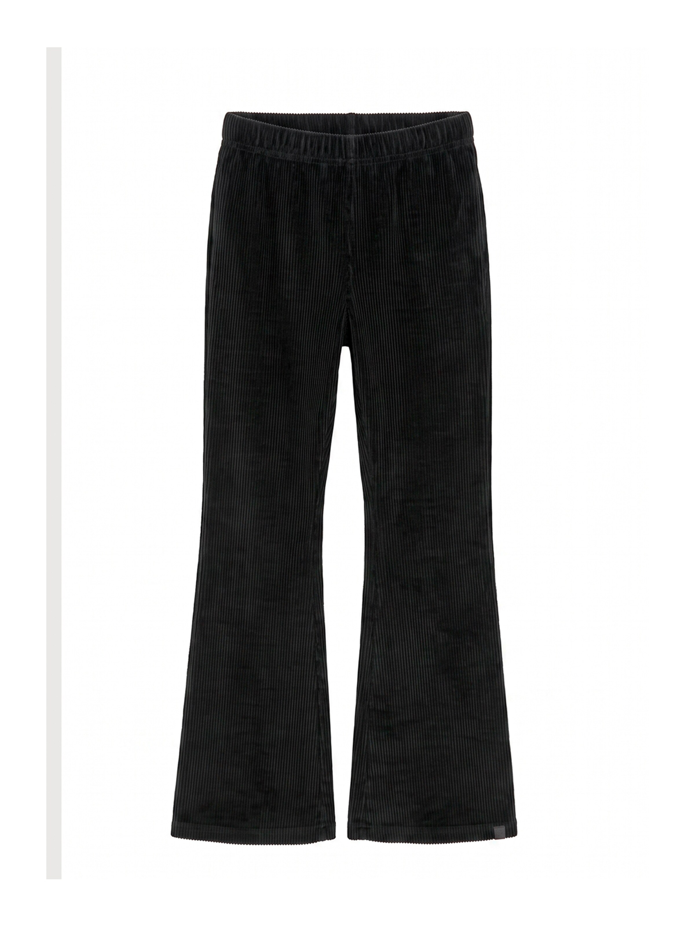 Cool Club Flared Broek in Zwart: voorkant