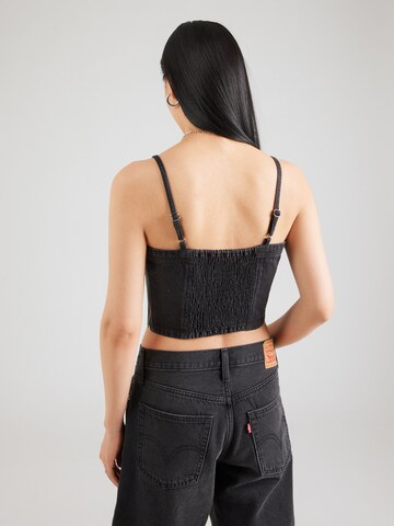 LEVI'S ® Topp 'Jadine Denim Cami Tank Top' i svart