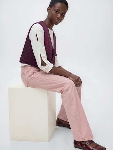 MANGO TEEN Vest 'Fig' i rød: forside
