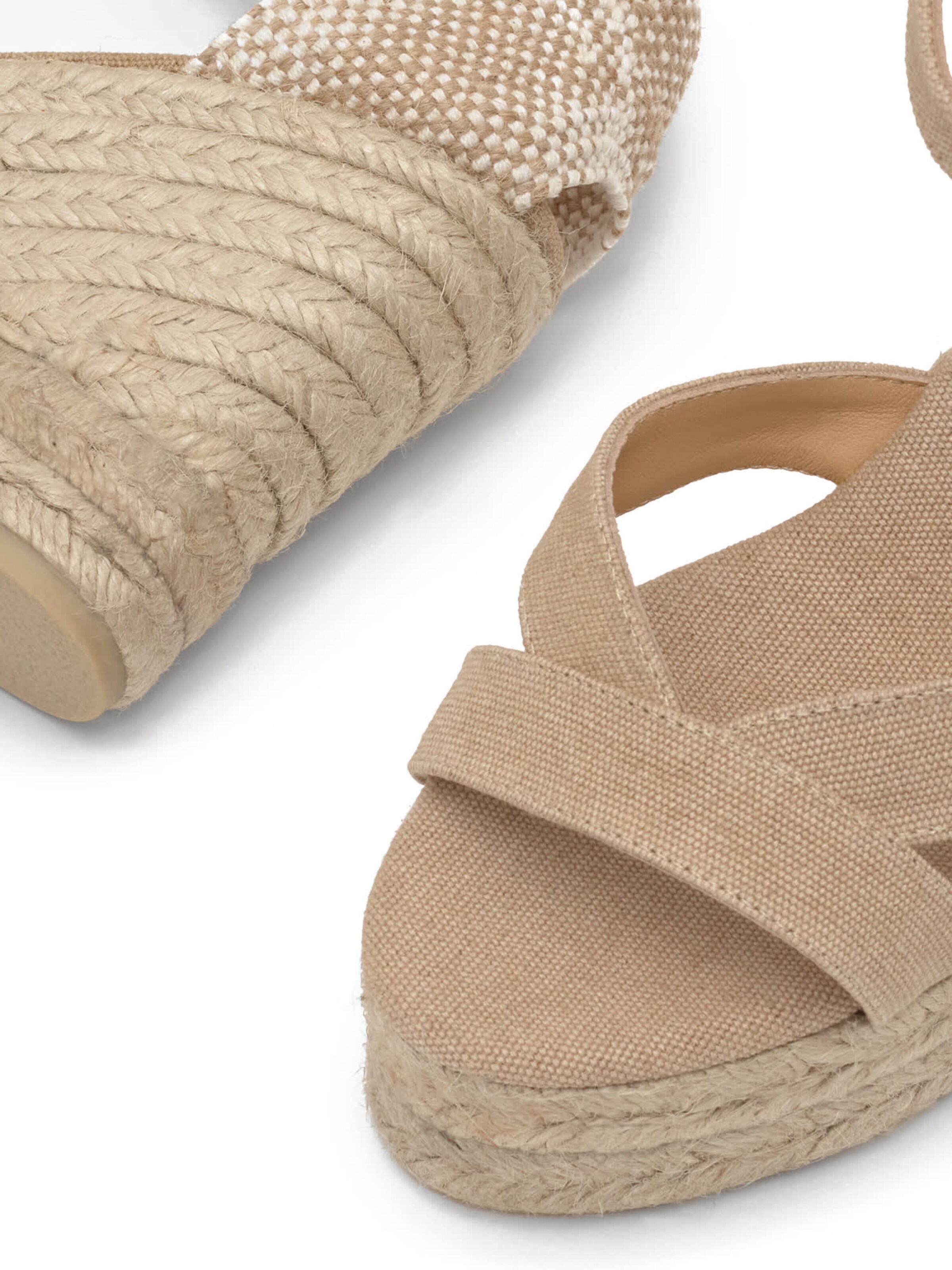 Castañer Sandals 'Bruna' in Beige