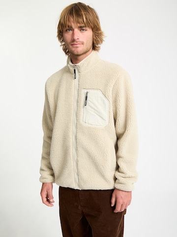 Veste en polaire 'Muzzer Fuzzar' Volcom en beige