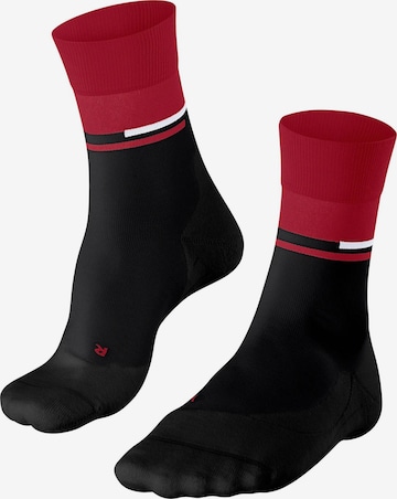 FALKE Sportsocken 'RU Compression Stabilizing' in Schwarz: Vorderseite