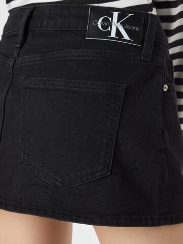 Calvin Klein Jeans Rock in Schwarz