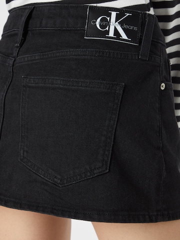 Calvin Klein Jeans Skirt in Black