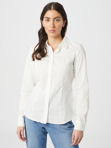 TAIFUN Блуза в бяло: отпред