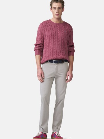 MEYER Regular Chino in Grijs