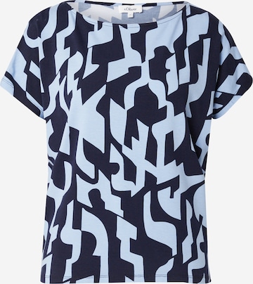 Maglietta di s.Oliver in blu: frontale