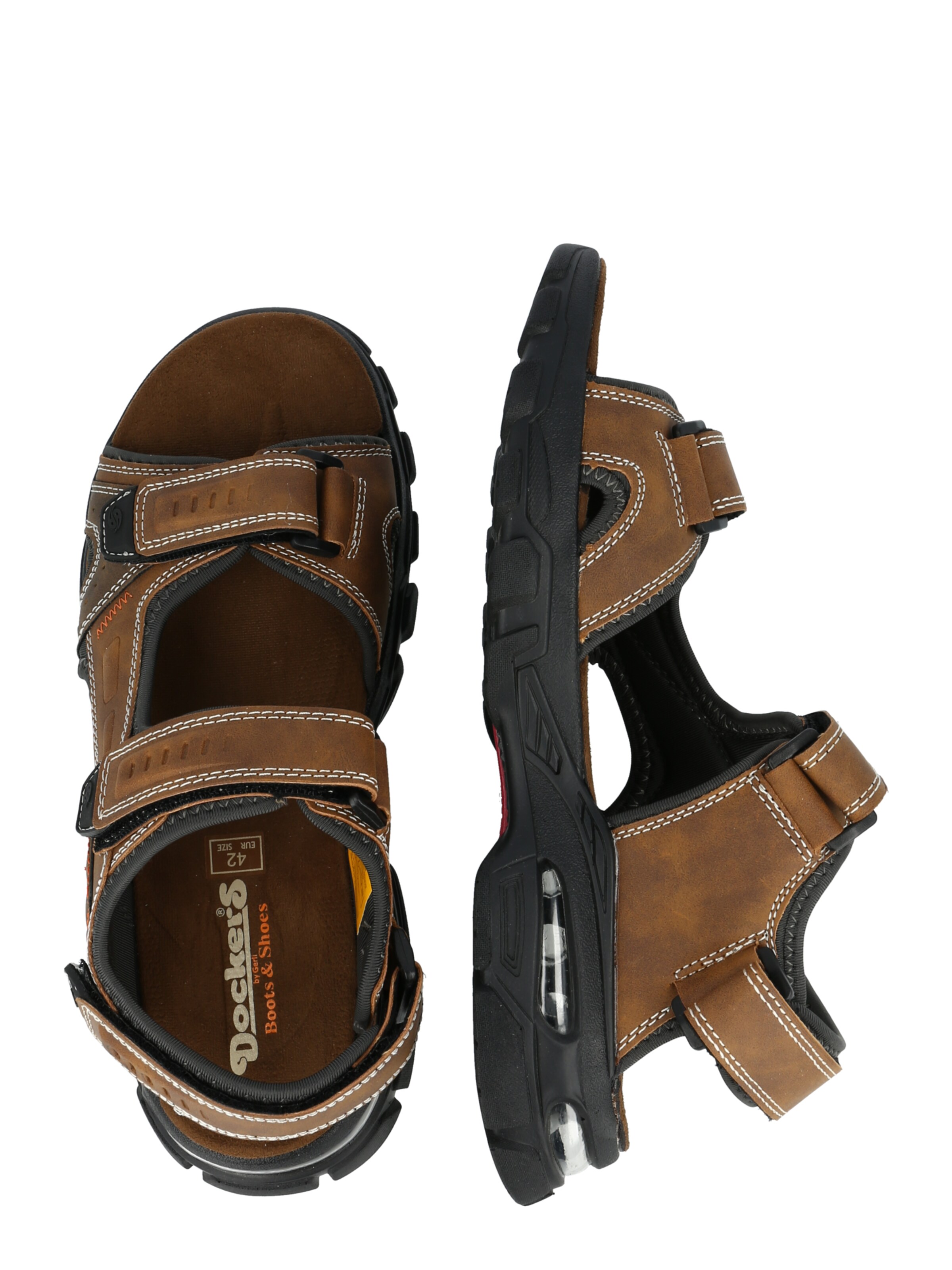 Männer Offene Schuhe Dockers by Gerli Sandale in Braun - GD44520 Männer Offene Schuhe Dockers by Gerli Sandale in Braun - GD44520