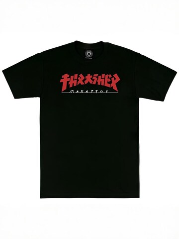 THRASHER Shirt 'GODZILLA'‌‌‌‌‌‌‌ in Schwarz: Vorderseite