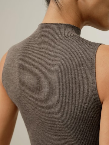 Lilysilk Trui in Bruin