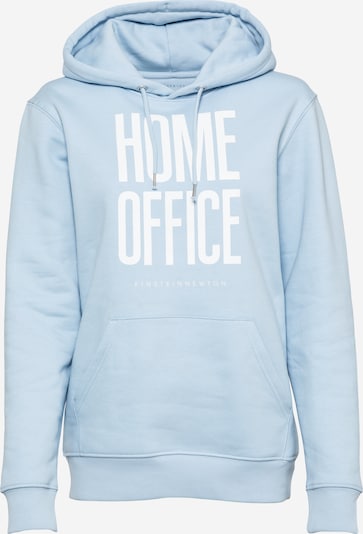 EINSTEIN & NEWTON Sweat-shirt 'Home Office' en bleu clair / blanc, Vue avec produit