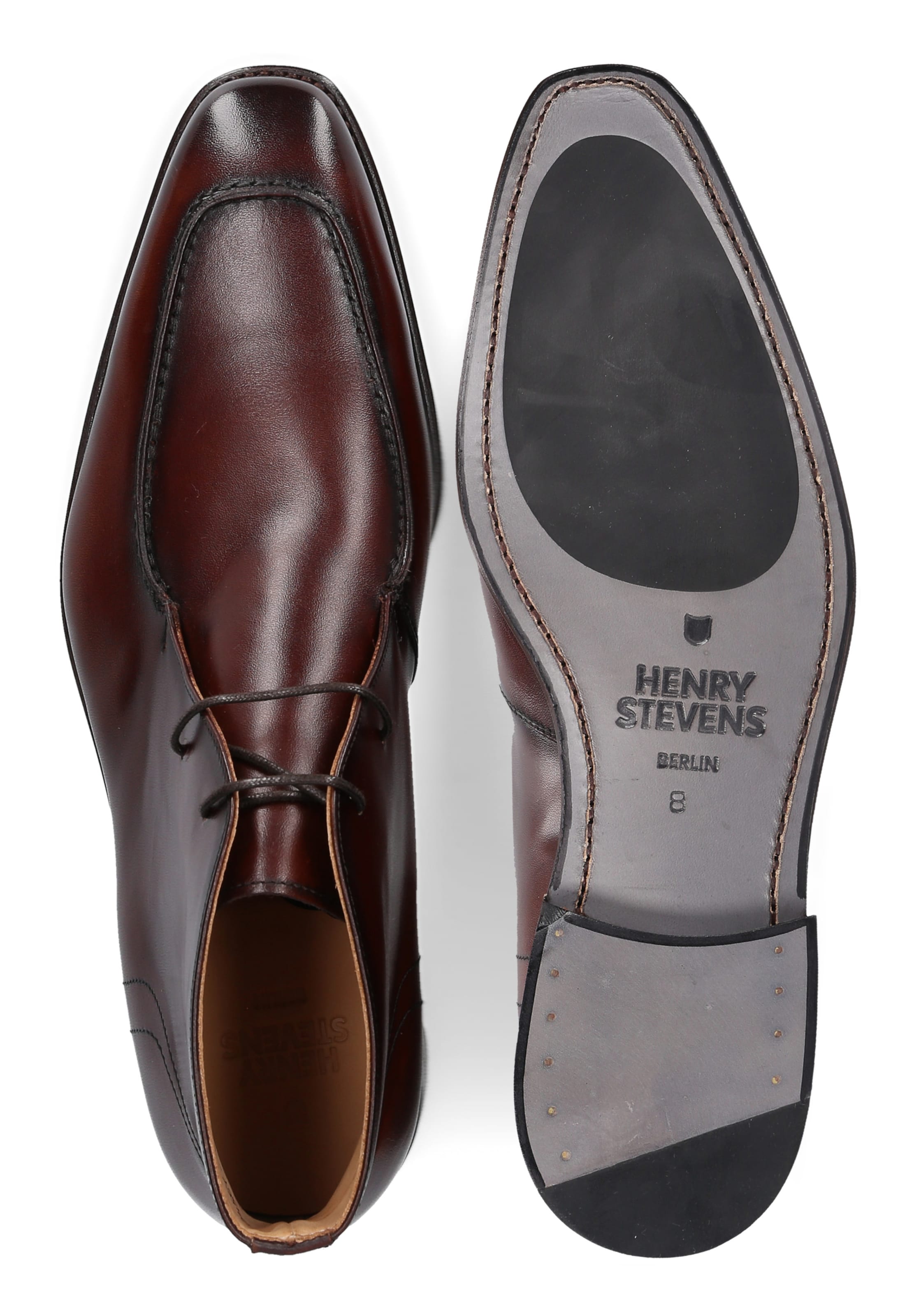 Henry Stevens Chukka Boots 'Liam NGB' in Braun