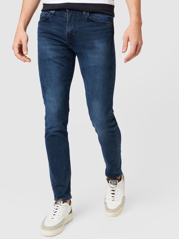 LEVI'S ® Slimfit Jeans '512 Slim Taper' in Blauw: voorkant