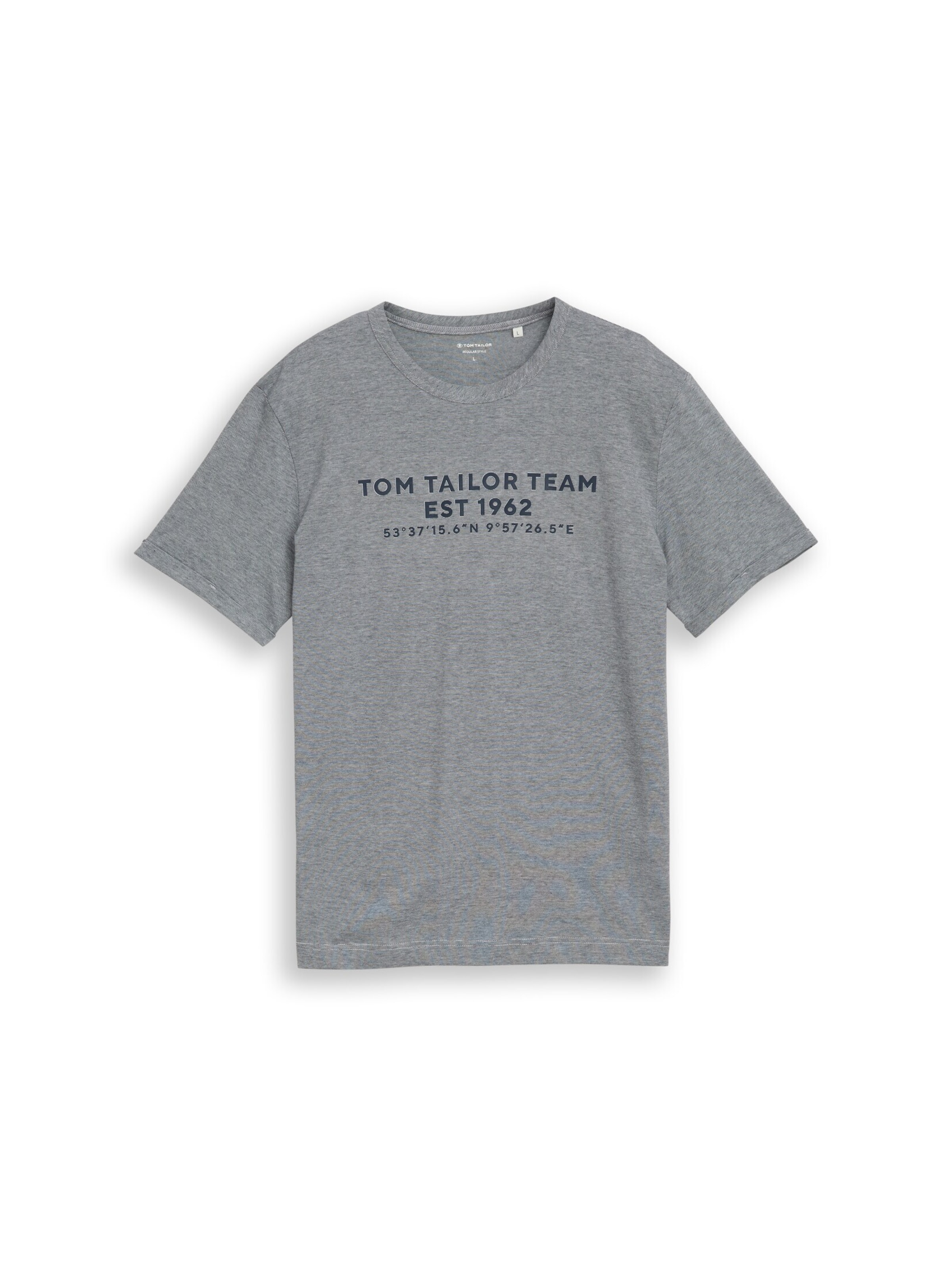 TOM TAILOR Shirt in Blue: front