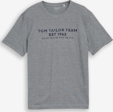 TOM TAILOR Shirt in Blue: front