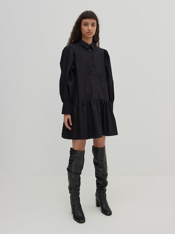 EDITED Sukienka koszulowa 'Rylee' w kolorze czarny