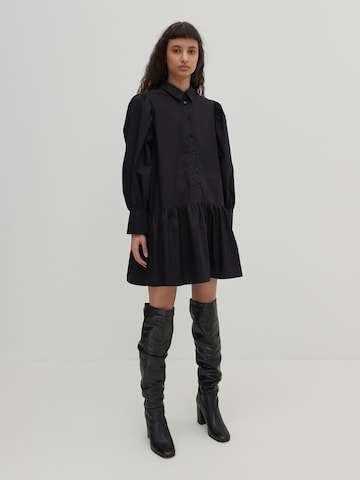 EDITED Shirt Dress 'Rylee' in Black