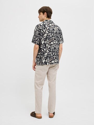 JJ Rebel Regular fit Button Up Shirt 'JREBBERN' in Black