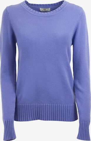 Influencer Pullover in Blau: predná strana