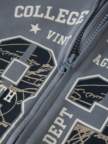 NAME IT Zip-Up Hoodie 'NKMVOLTINUS' in Blue
