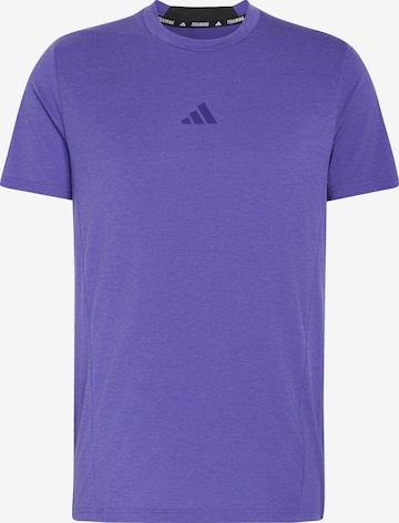 ADIDAS PERFORMANCE Performance shirt 'Designed for Training' in Purple: front