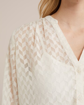 WE Fashion - Blusa en blanco