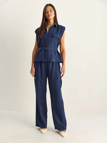 Bianco Lucci Pantsuit in Blue