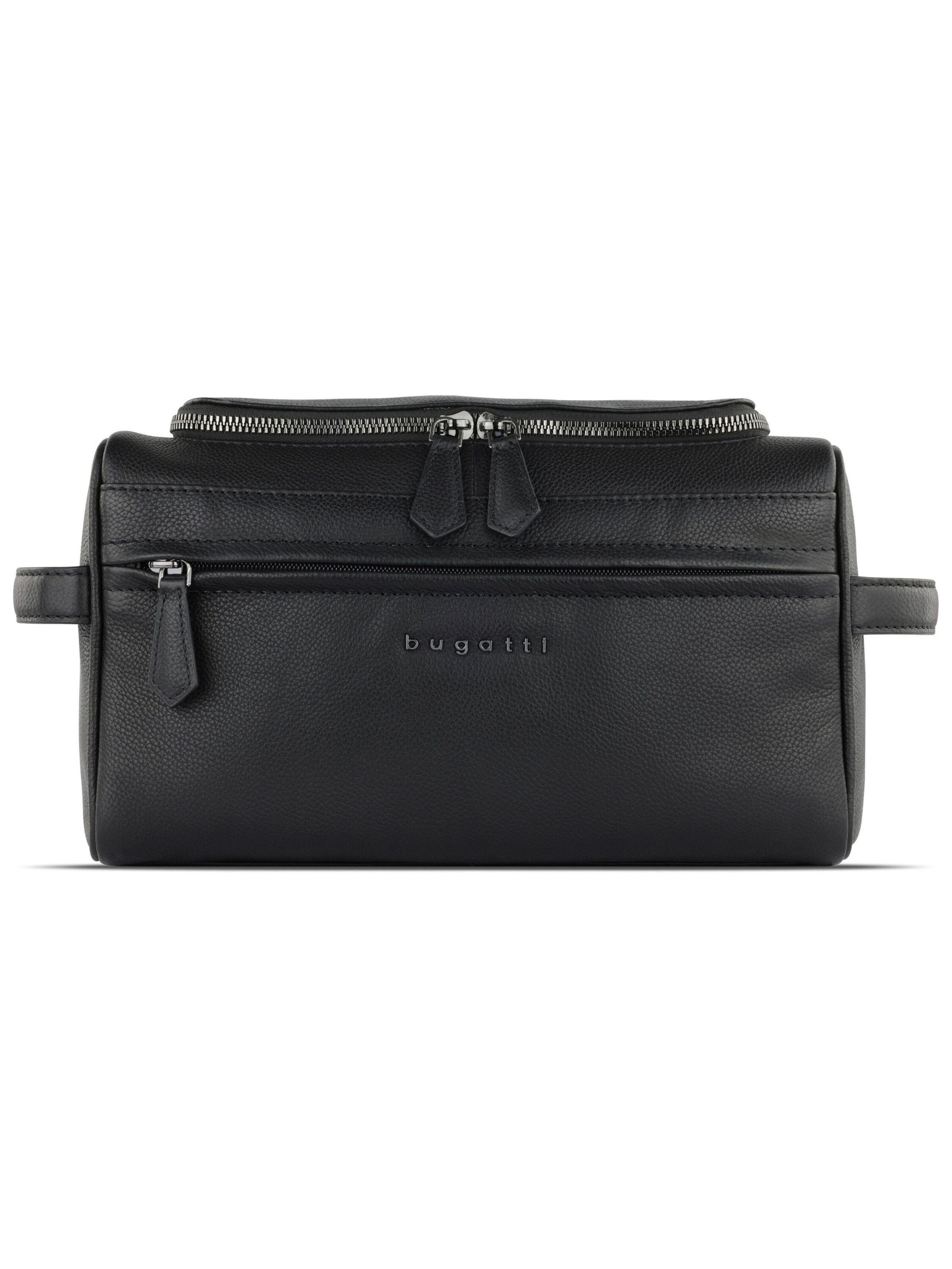 Nécessaire 'Bella' di bugatti in nero: frontale