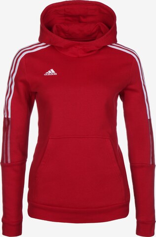 Felpa sportiva di ADIDAS SPORTSWEAR in rosso: frontale