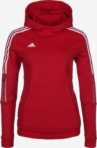 Sweat de sport ADIDAS SPORTSWEAR en rouge : devant