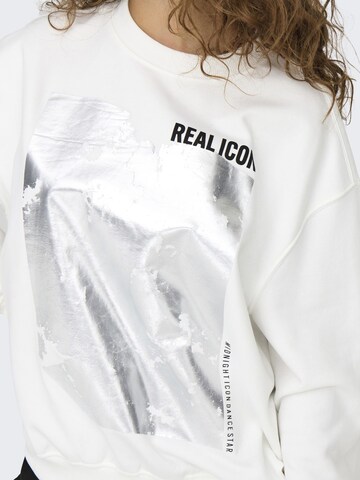 ONLY Sweatshirt 'ONLGwen' i hvid