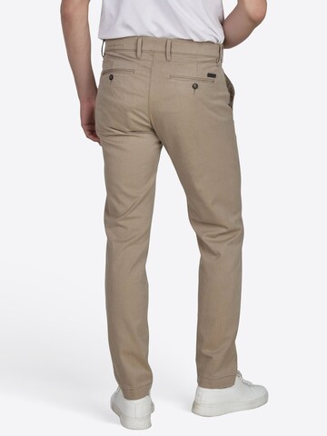 Effilé Pantalon chino 'Calais' PIERRE CARDIN en beige